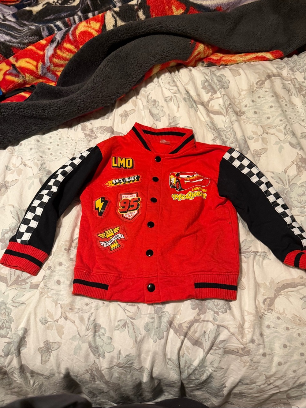 Kids lightning McQueen jacket